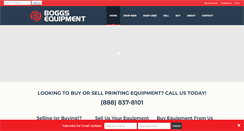 Desktop Screenshot of boggsequipment.com