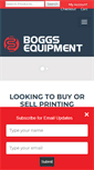 Mobile Screenshot of boggsequipment.com